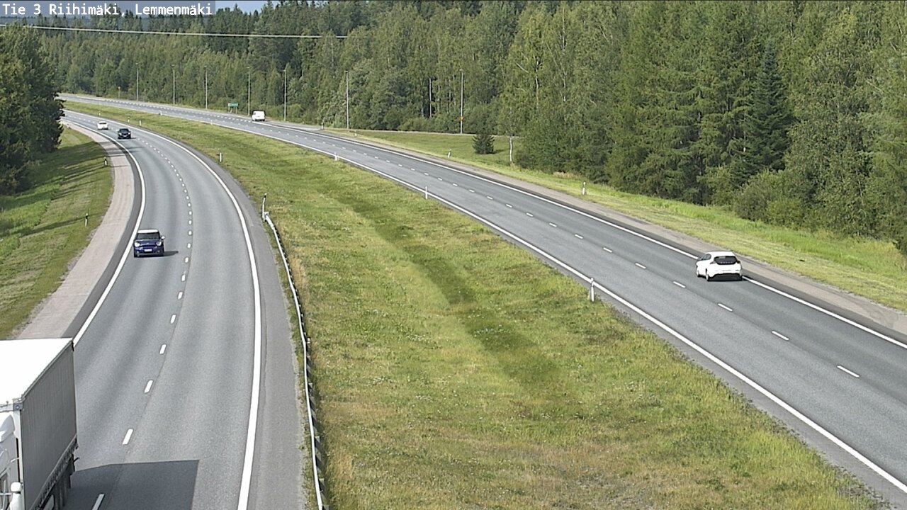 Weather Camera Image Väg 3 Riihimäki, Lemmenmäki, Riihimäki, Kanta-Häme
