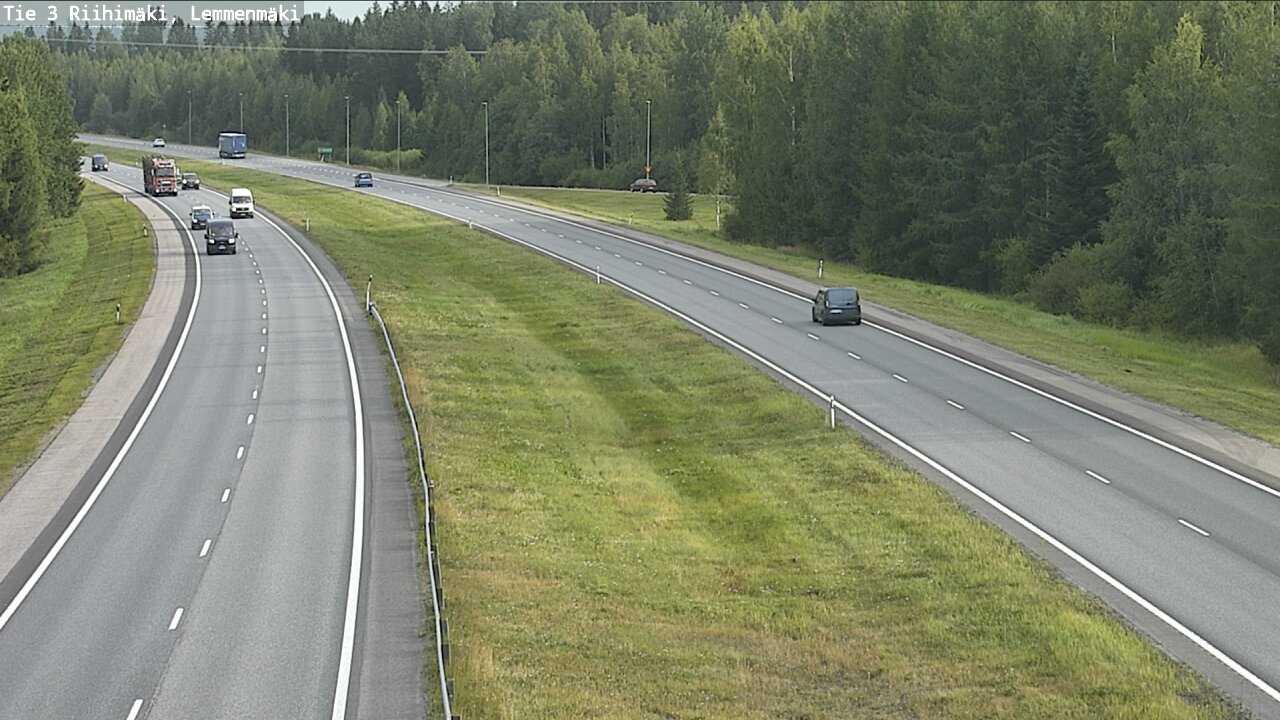 Weather Camera Image Väg 3 Riihimäki, Lemmenmäki, Riihimäki, Kanta-Häme