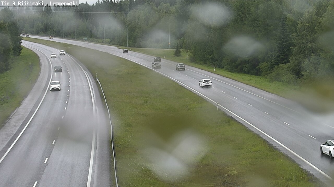 Weather Camera Image Väg 3 Riihimäki, Lemmenmäki, Riihimäki, Kanta-Häme
