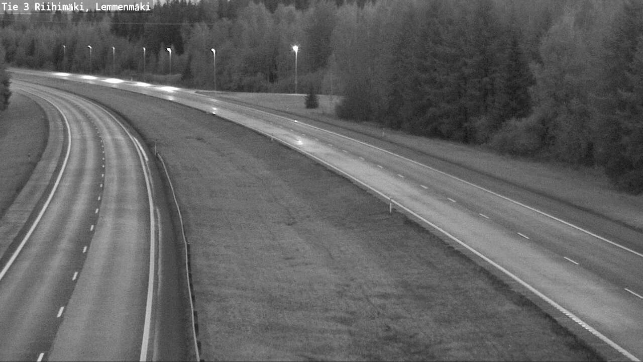 Weather Camera Image Road 3 Riihimäki, Lemmenmäki, Riihimäki, Kanta-Häme