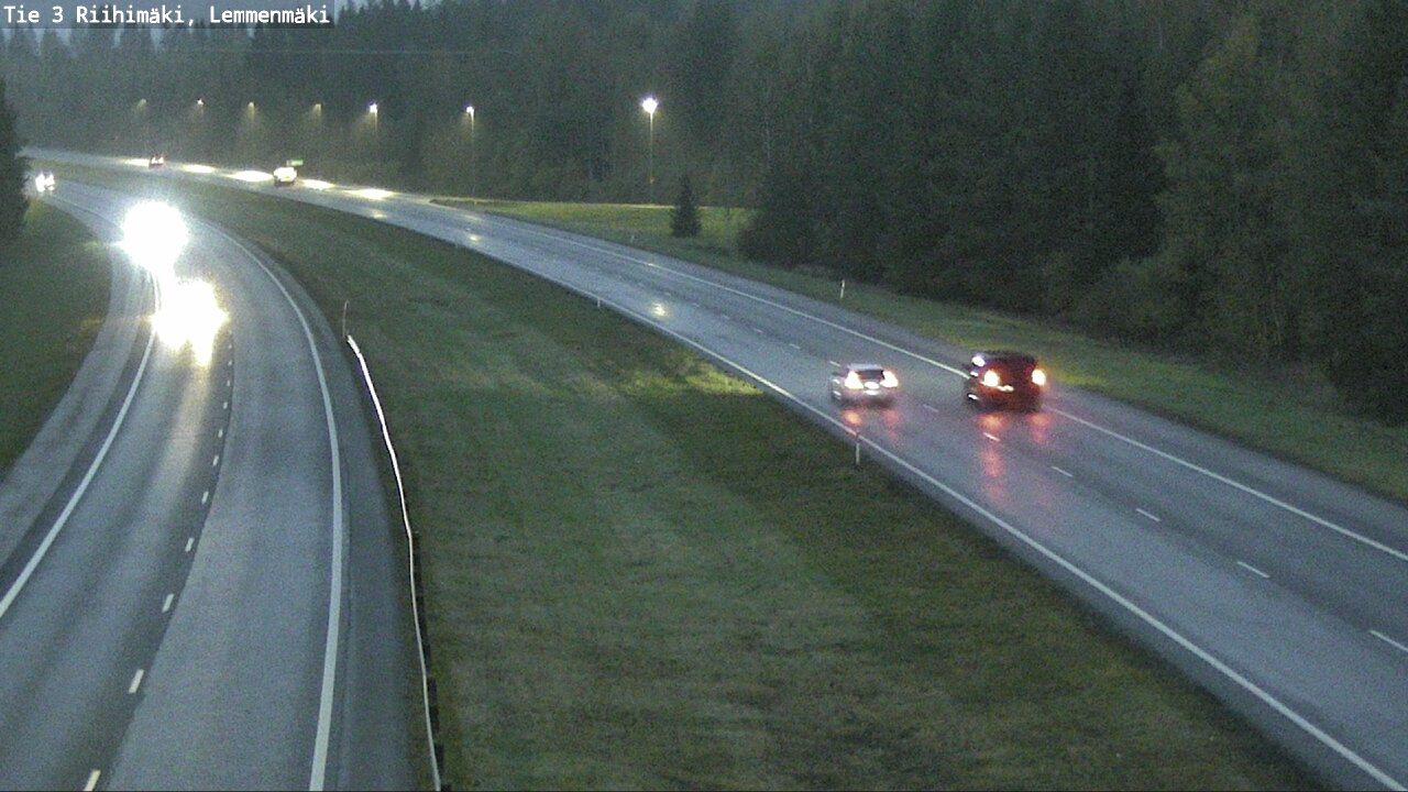 Weather Camera Image Road 3 Riihimäki, Lemmenmäki, Riihimäki, Kanta-Häme
