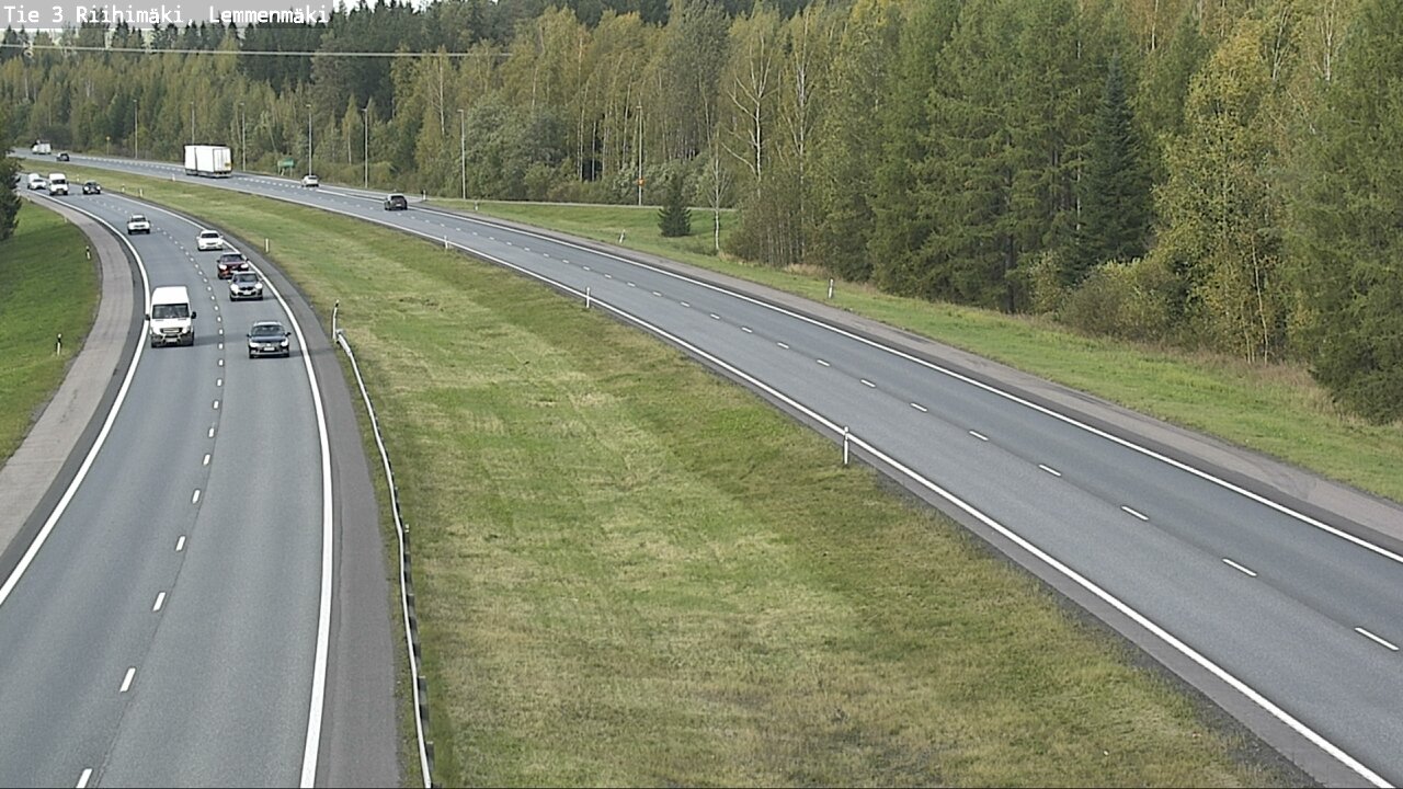 Weather Camera Image Road 3 Riihimäki, Lemmenmäki, Riihimäki, Kanta-Häme