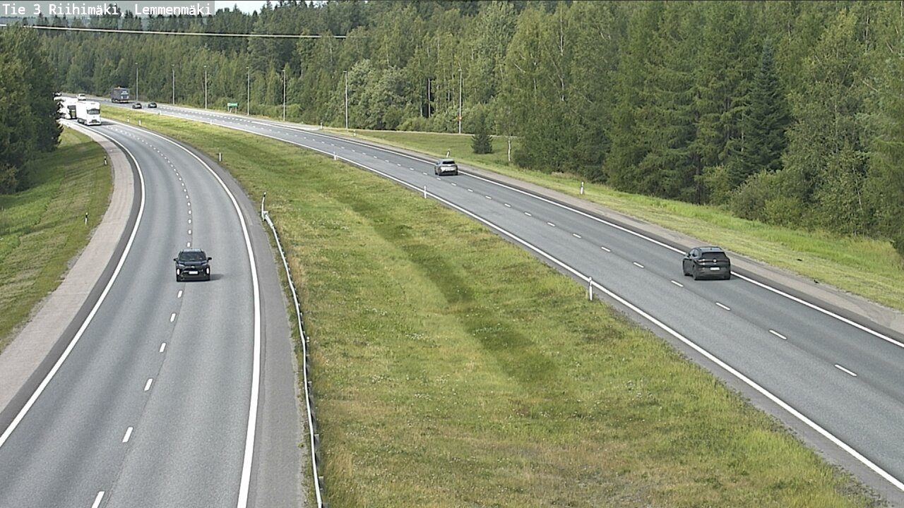Weather Camera Image Väg 3 Riihimäki, Lemmenmäki, Riihimäki, Kanta-Häme