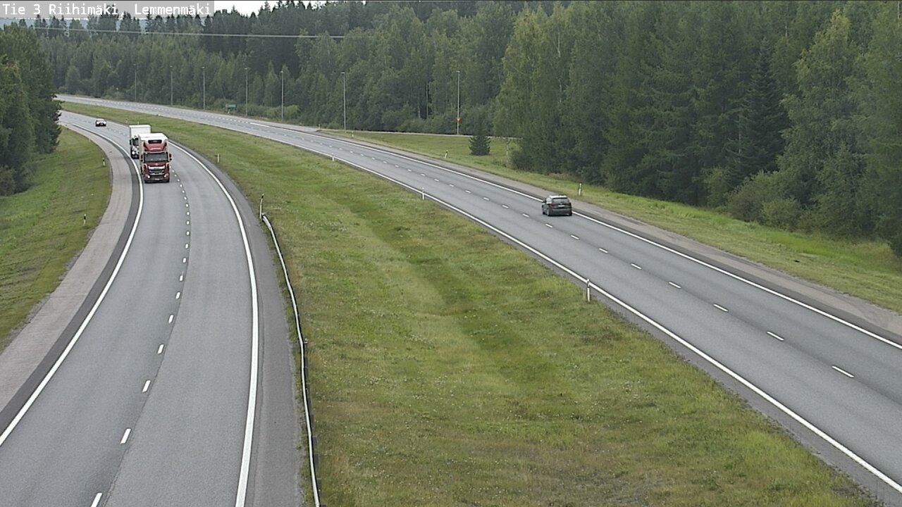 Weather Camera Image Väg 3 Riihimäki, Lemmenmäki, Riihimäki, Kanta-Häme