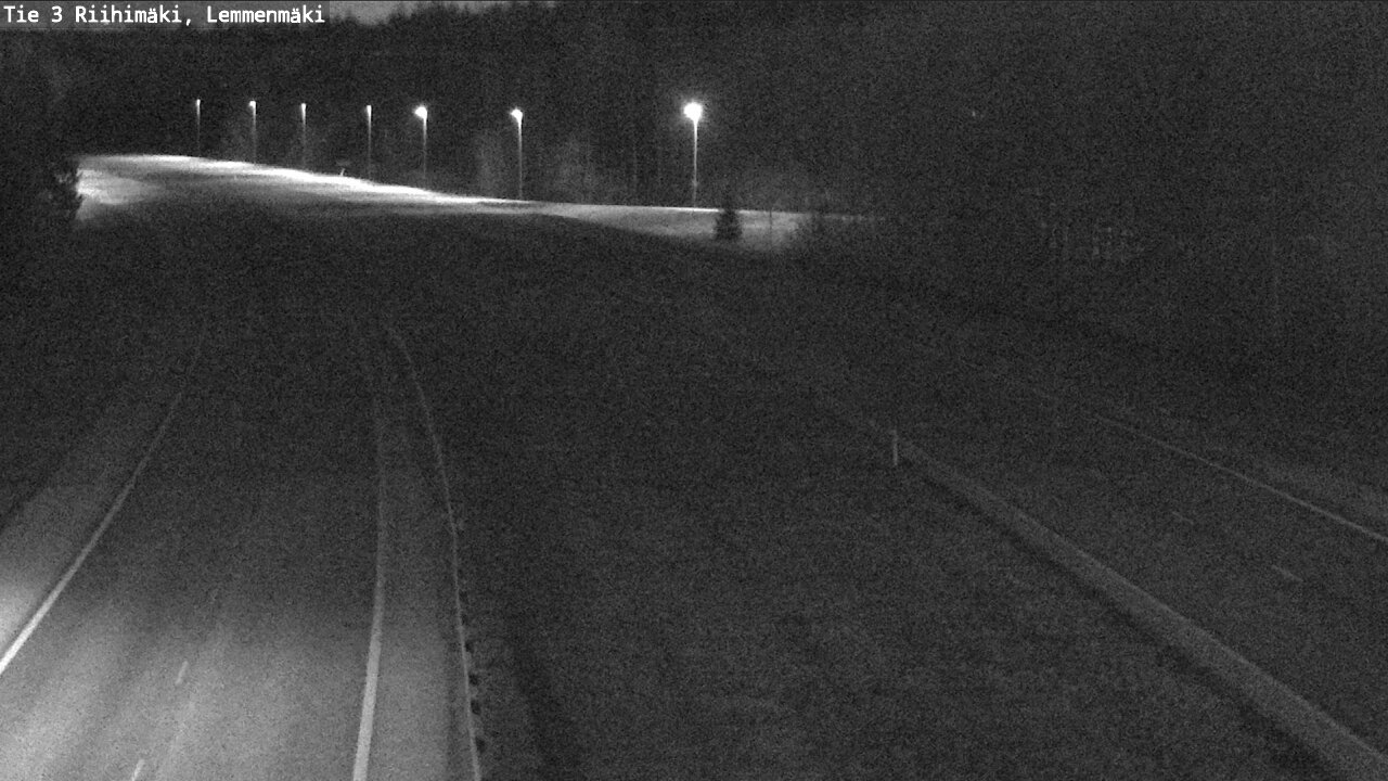 Weather Camera Image Väg 3 Riihimäki, Lemmenmäki, Riihimäki, Kanta-Häme