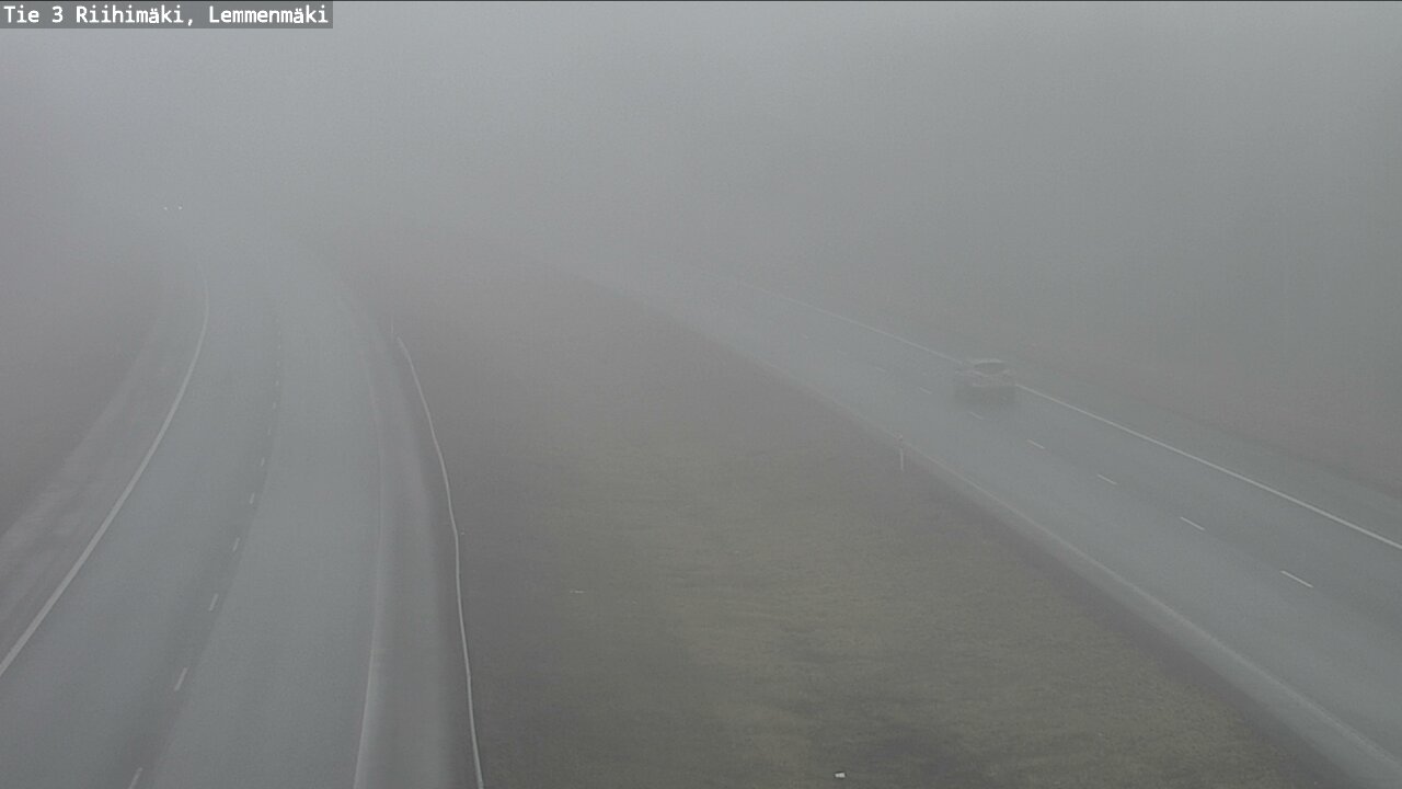 Weather Camera Image Road 3 Riihimäki, Lemmenmäki, Riihimäki, Kanta-Häme
