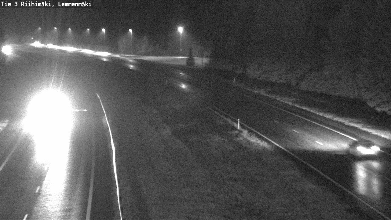 Weather Camera Image Road 3 Riihimäki, Lemmenmäki, Riihimäki, Kanta-Häme