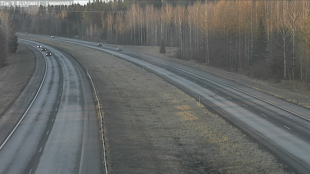 Weather Camera Image Road 3 Riihimäki, Lemmenmäki, Riihimäki, Kanta-Häme
