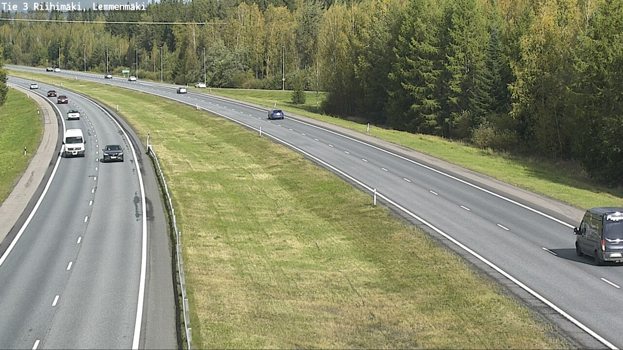 Weather Camera Image Road 3 Riihimäki, Lemmenmäki, Riihimäki, Kanta-Häme