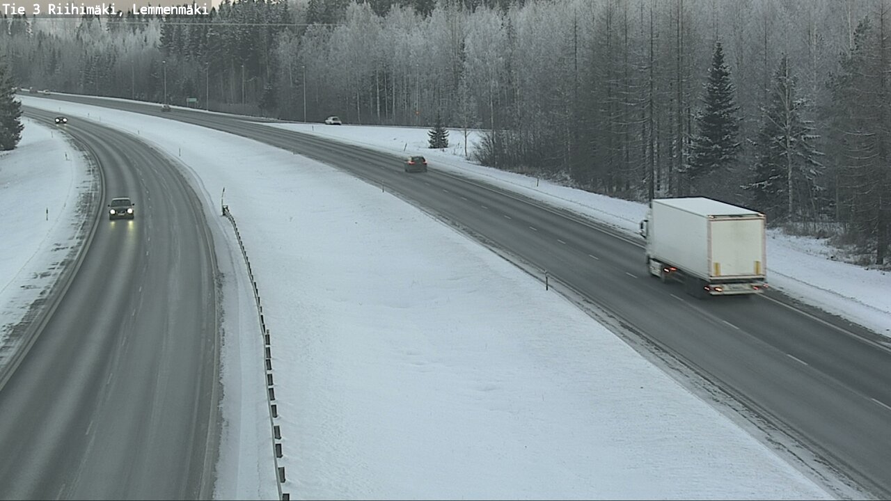 Weather Camera Image Väg 3 Riihimäki, Lemmenmäki, Riihimäki, Kanta-Häme