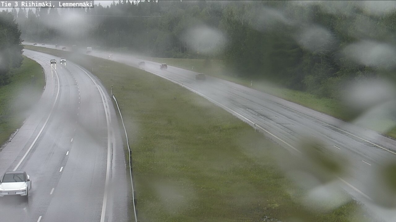 Weather Camera Image Väg 3 Riihimäki, Lemmenmäki, Riihimäki, Kanta-Häme