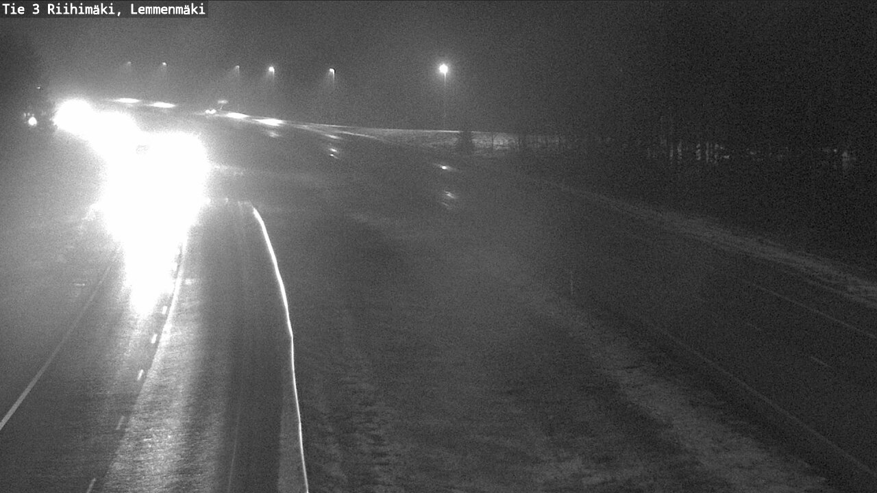 Weather Camera Image Väg 3 Riihimäki, Lemmenmäki, Riihimäki, Kanta-Häme