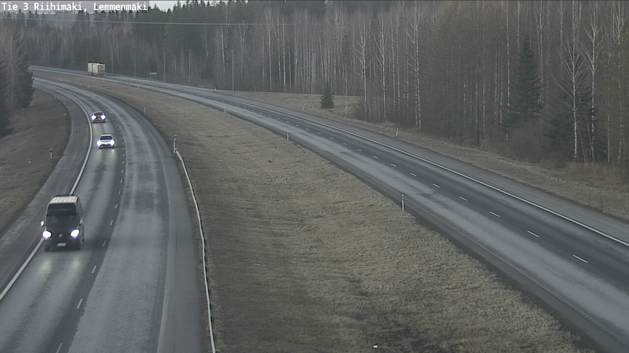 Weather Camera Image Road 3 Riihimäki, Lemmenmäki, Riihimäki, Kanta-Häme