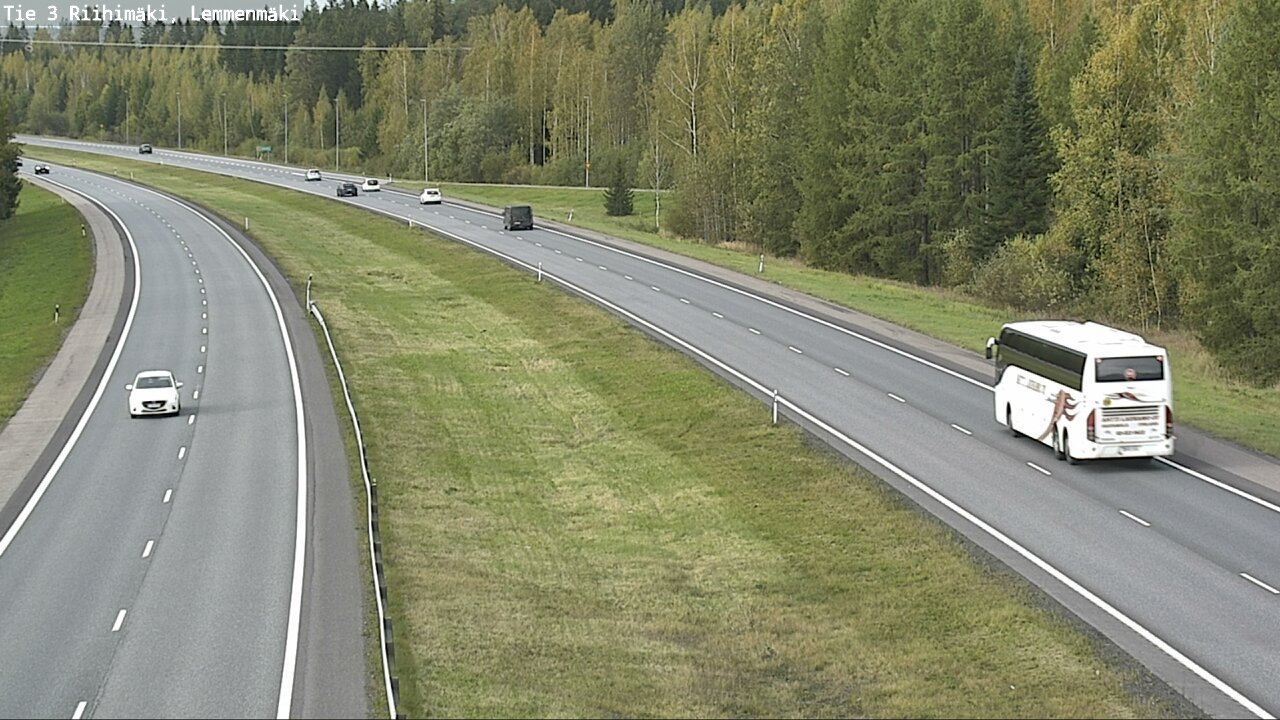 Weather Camera Image Road 3 Riihimäki, Lemmenmäki, Riihimäki, Kanta-Häme