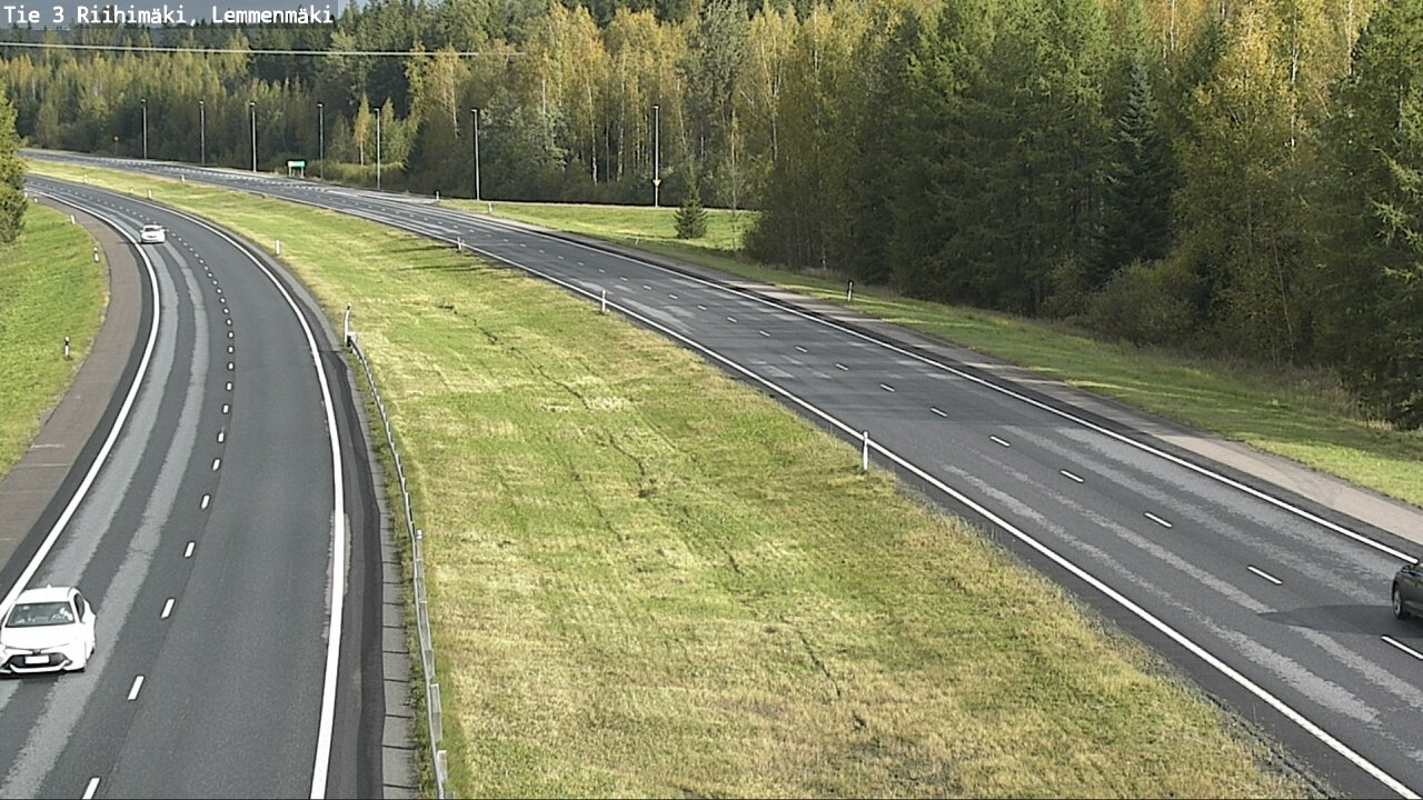 Weather Camera Image Road 3 Riihimäki, Lemmenmäki, Riihimäki, Kanta-Häme