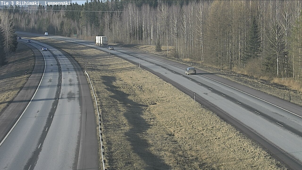 Weather Camera Image Road 3 Riihimäki, Lemmenmäki, Riihimäki, Kanta-Häme