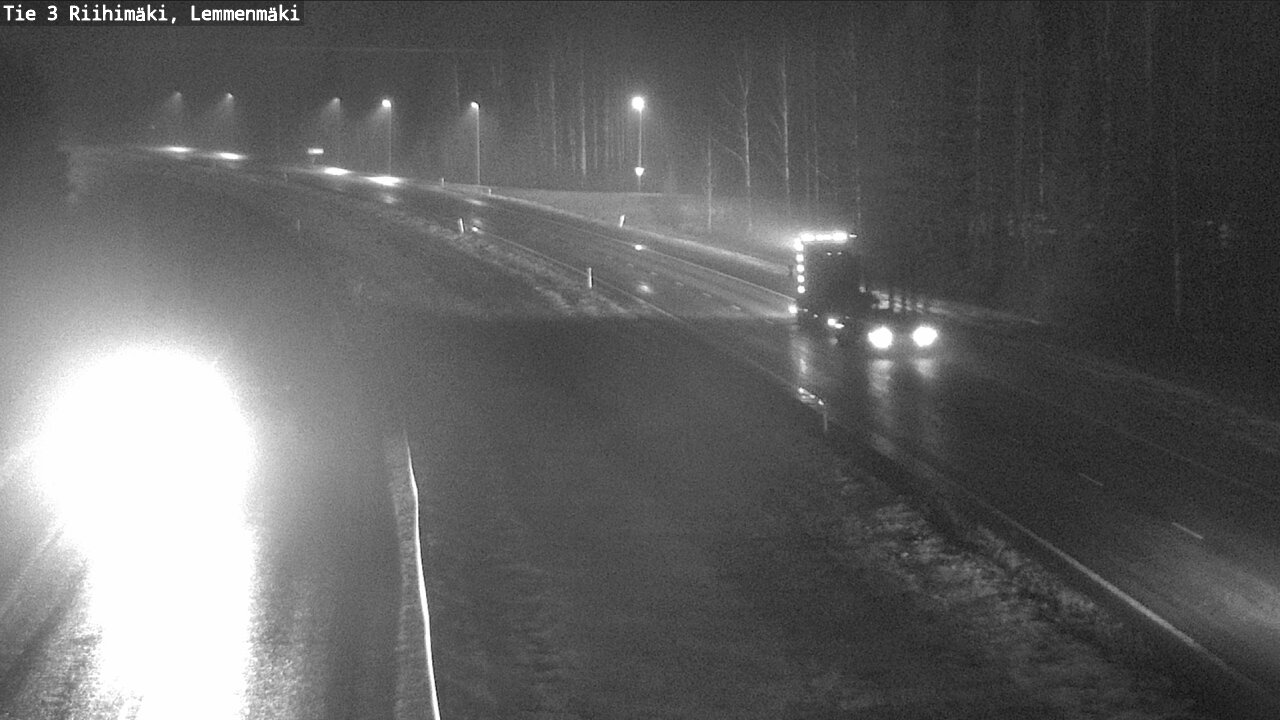 Weather Camera Image Väg 3 Riihimäki, Lemmenmäki, Riihimäki, Kanta-Häme