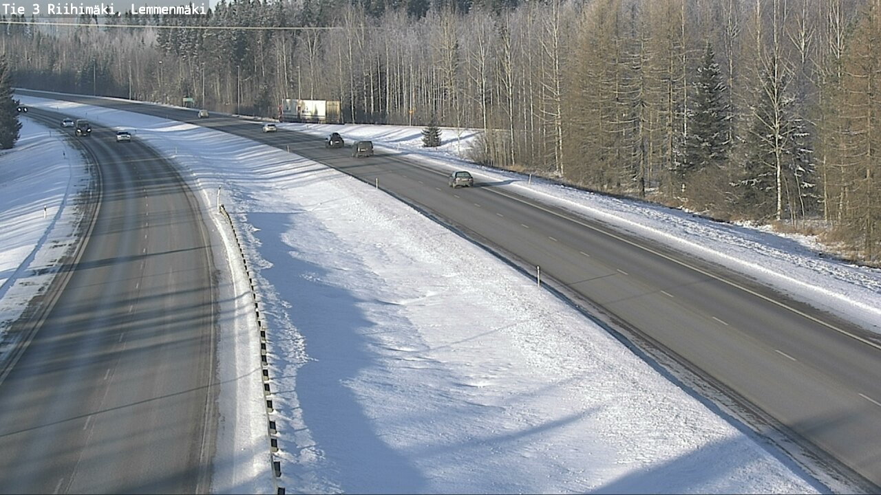 Weather Camera Image Road 3 Riihimäki, Lemmenmäki, Riihimäki, Kanta-Häme
