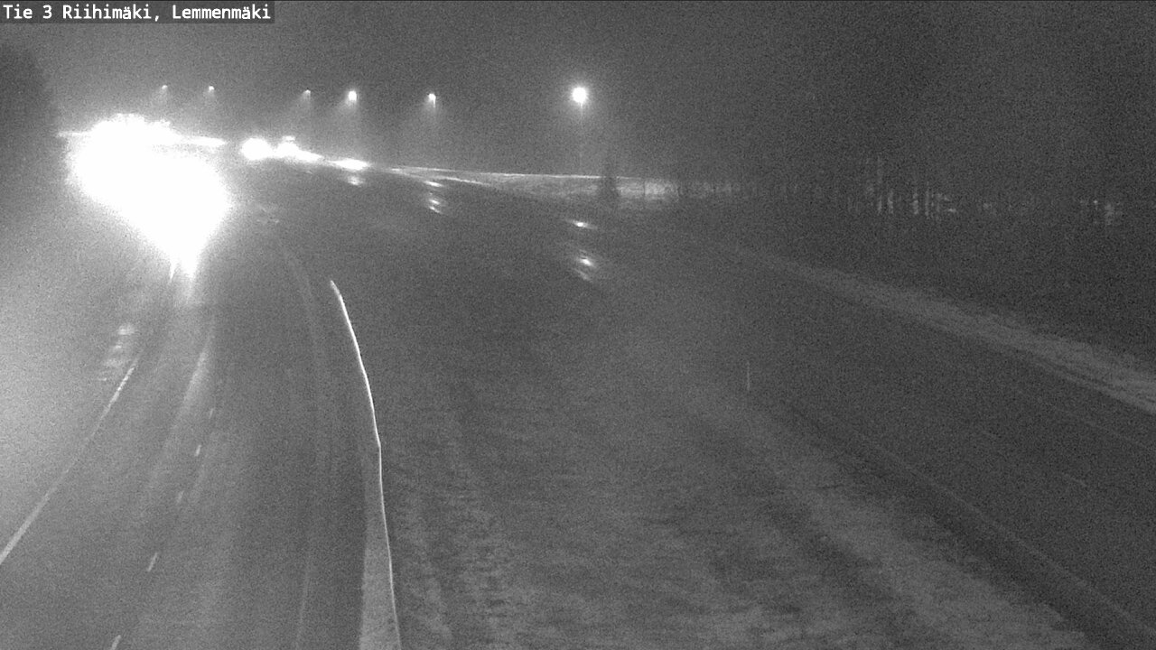 Weather Camera Image Väg 3 Riihimäki, Lemmenmäki, Riihimäki, Kanta-Häme
