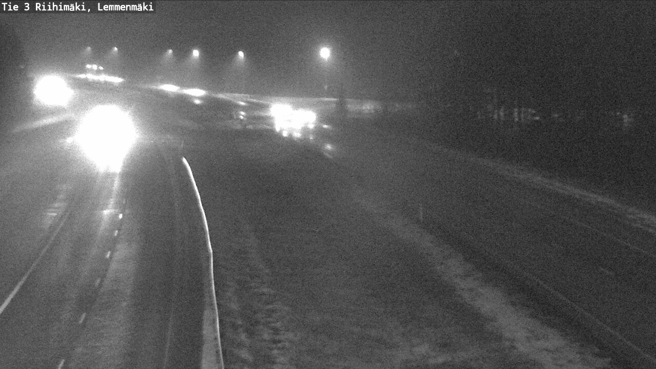 Weather Camera Image Väg 3 Riihimäki, Lemmenmäki, Riihimäki, Kanta-Häme