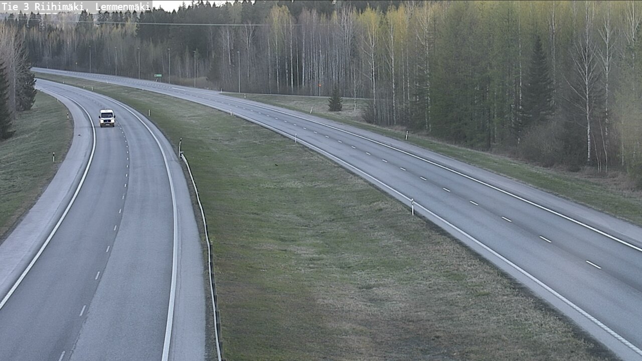 Weather Camera Image Väg 3 Riihimäki, Lemmenmäki, Riihimäki, Kanta-Häme