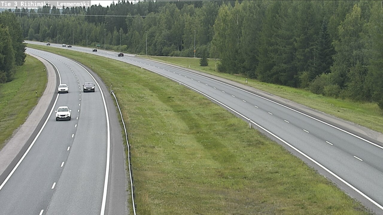 Weather Camera Image Väg 3 Riihimäki, Lemmenmäki, Riihimäki, Kanta-Häme