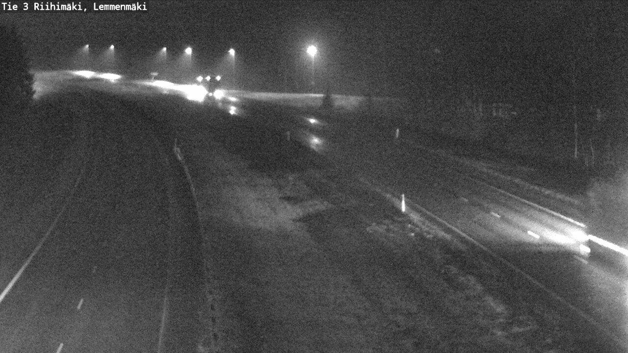 Weather Camera Image Väg 3 Riihimäki, Lemmenmäki, Riihimäki, Kanta-Häme