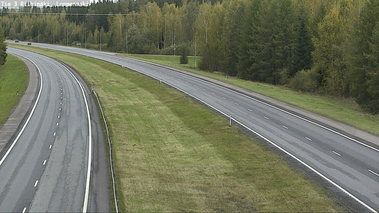 Weather Camera Image Road 3 Riihimäki, Lemmenmäki, Riihimäki, Kanta-Häme