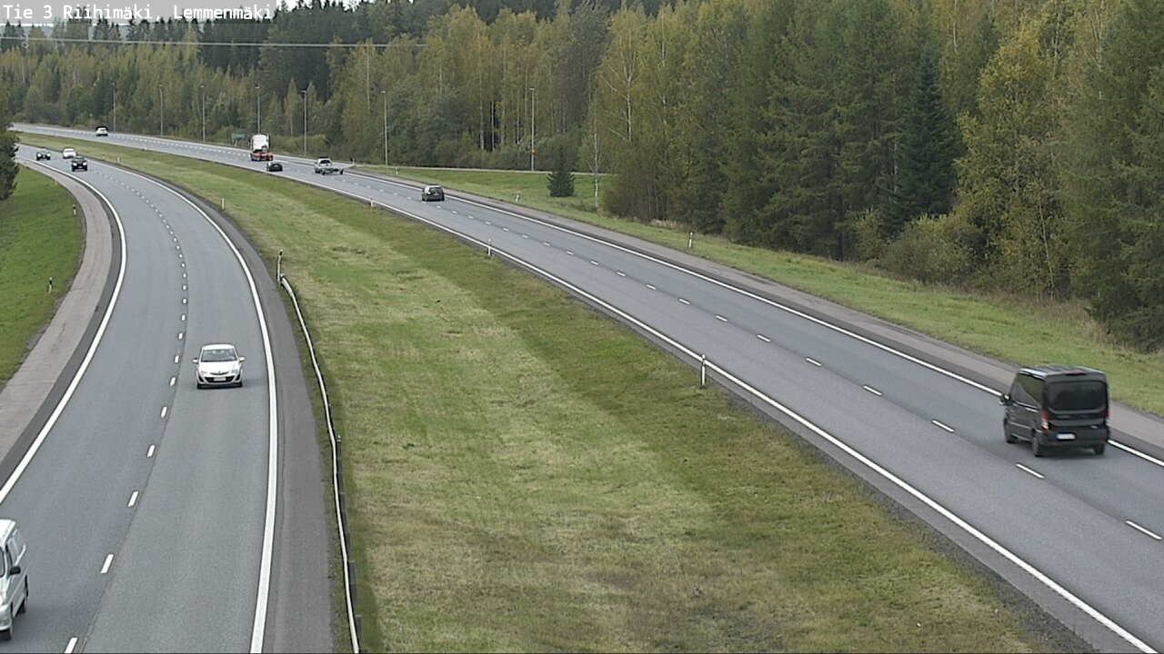Weather Camera Image Road 3 Riihimäki, Lemmenmäki, Riihimäki, Kanta-Häme