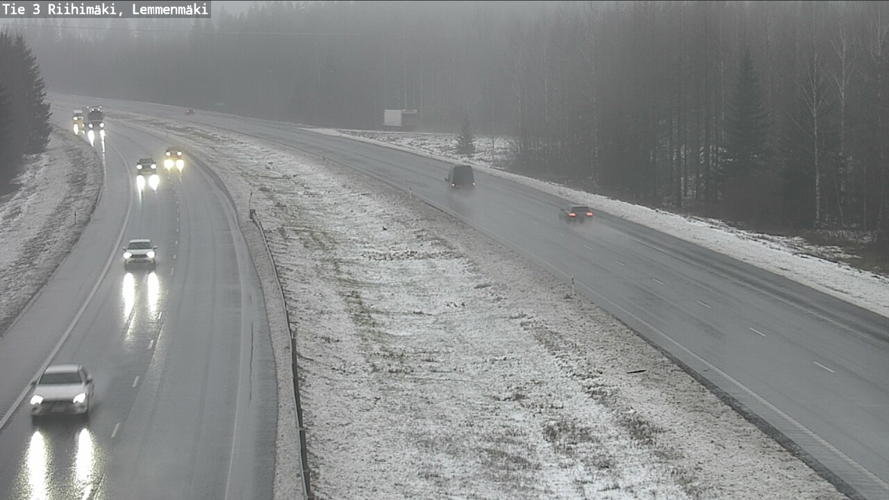 Weather Camera Image Väg 3 Riihimäki, Lemmenmäki, Riihimäki, Kanta-Häme