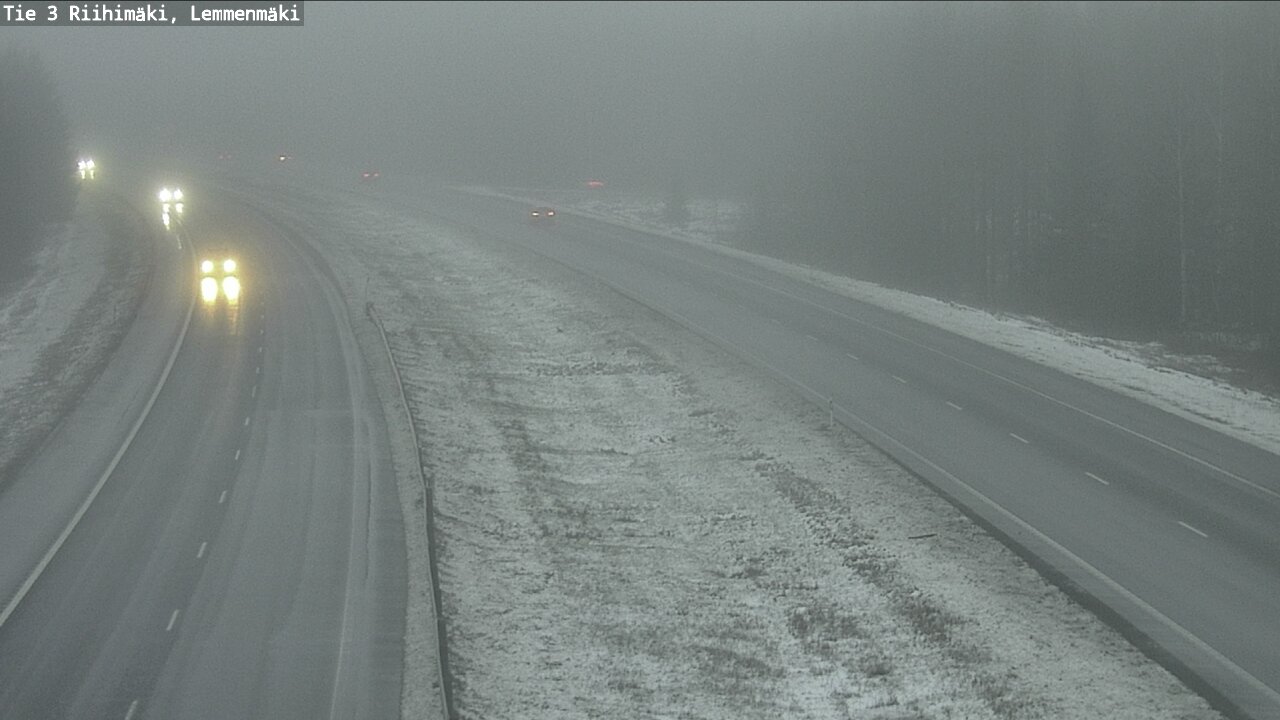 Weather Camera Image Väg 3 Riihimäki, Lemmenmäki, Riihimäki, Kanta-Häme
