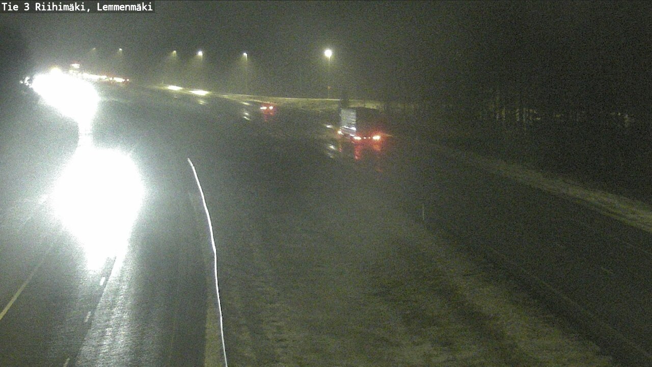 Weather Camera Image Väg 3 Riihimäki, Lemmenmäki, Riihimäki, Kanta-Häme