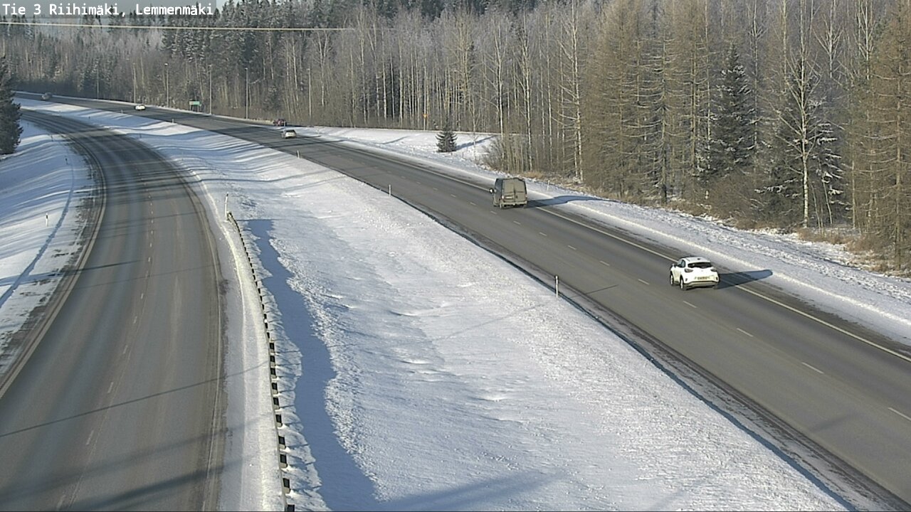 Weather Camera Image Road 3 Riihimäki, Lemmenmäki, Riihimäki, Kanta-Häme