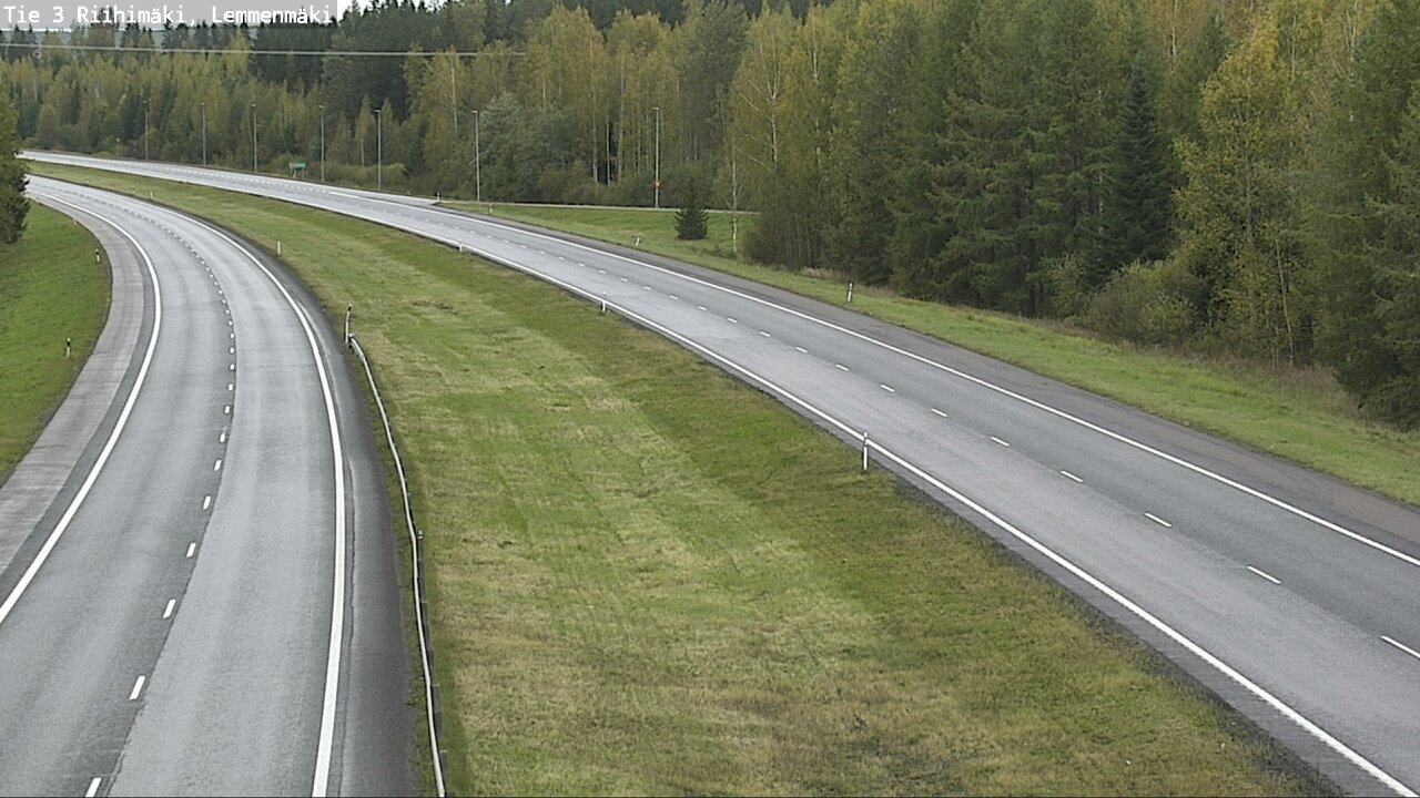 Weather Camera Image Road 3 Riihimäki, Lemmenmäki, Riihimäki, Kanta-Häme