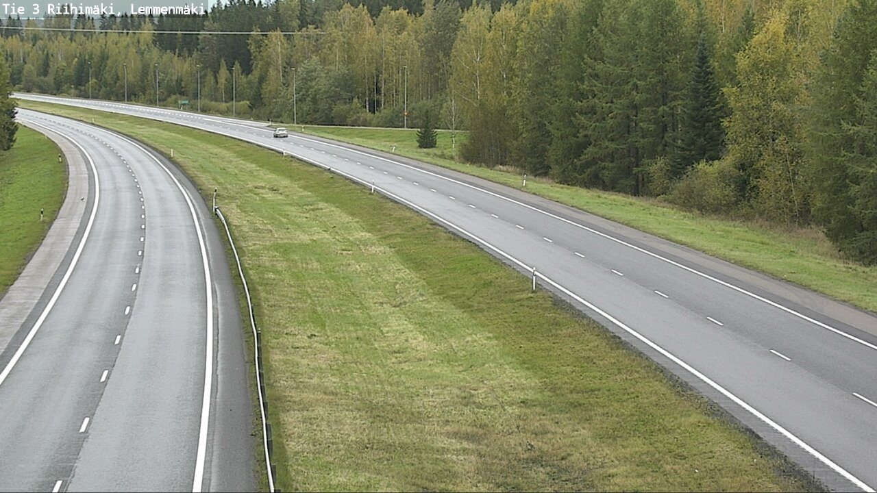Weather Camera Image Road 3 Riihimäki, Lemmenmäki, Riihimäki, Kanta-Häme