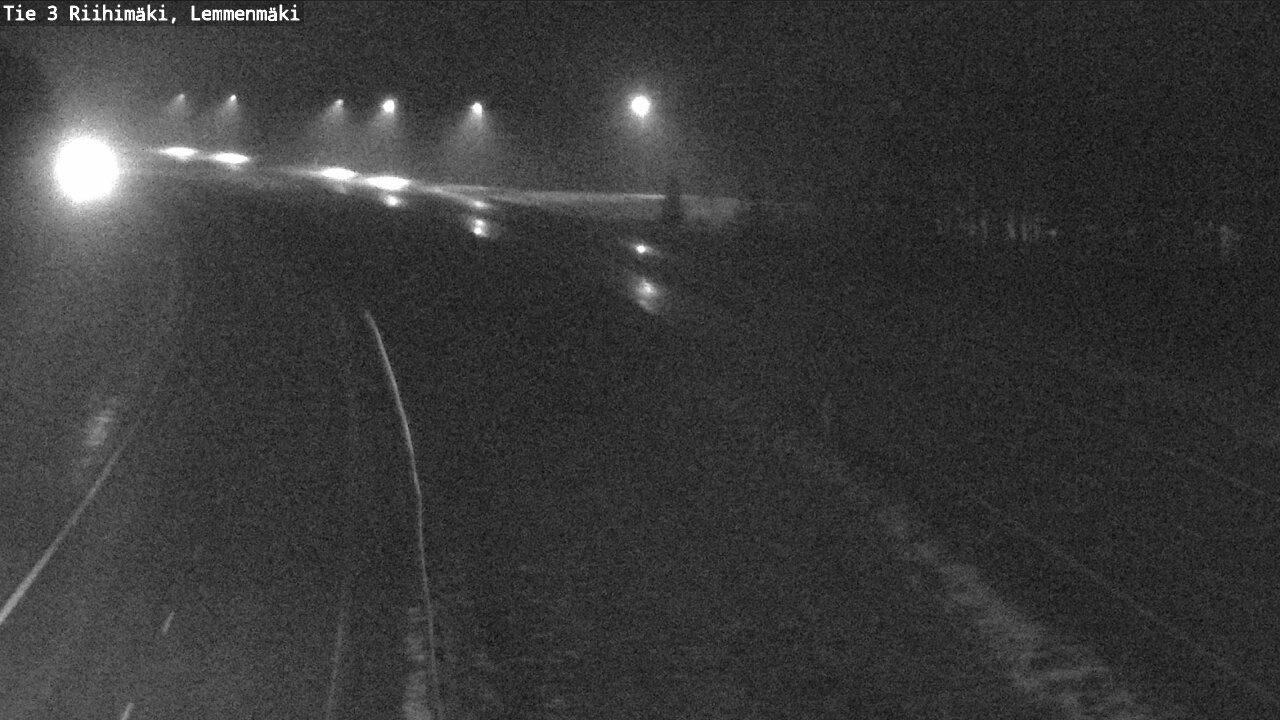 Weather Camera Image Väg 3 Riihimäki, Lemmenmäki, Riihimäki, Kanta-Häme