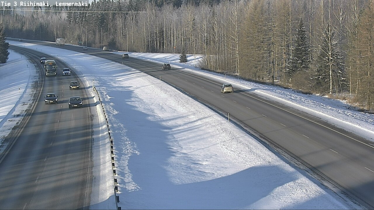 Weather Camera Image Road 3 Riihimäki, Lemmenmäki, Riihimäki, Kanta-Häme