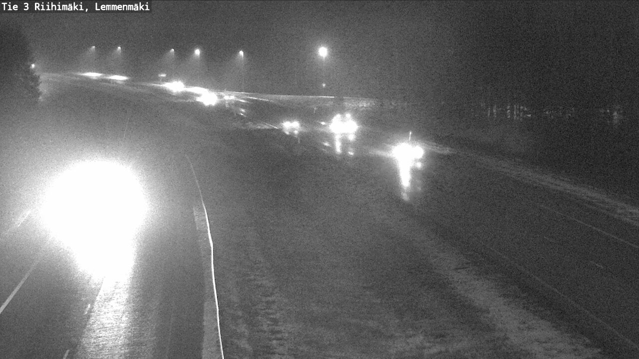 Weather Camera Image Väg 3 Riihimäki, Lemmenmäki, Riihimäki, Kanta-Häme