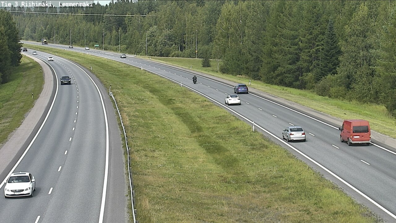 Weather Camera Image Väg 3 Riihimäki, Lemmenmäki, Riihimäki, Kanta-Häme