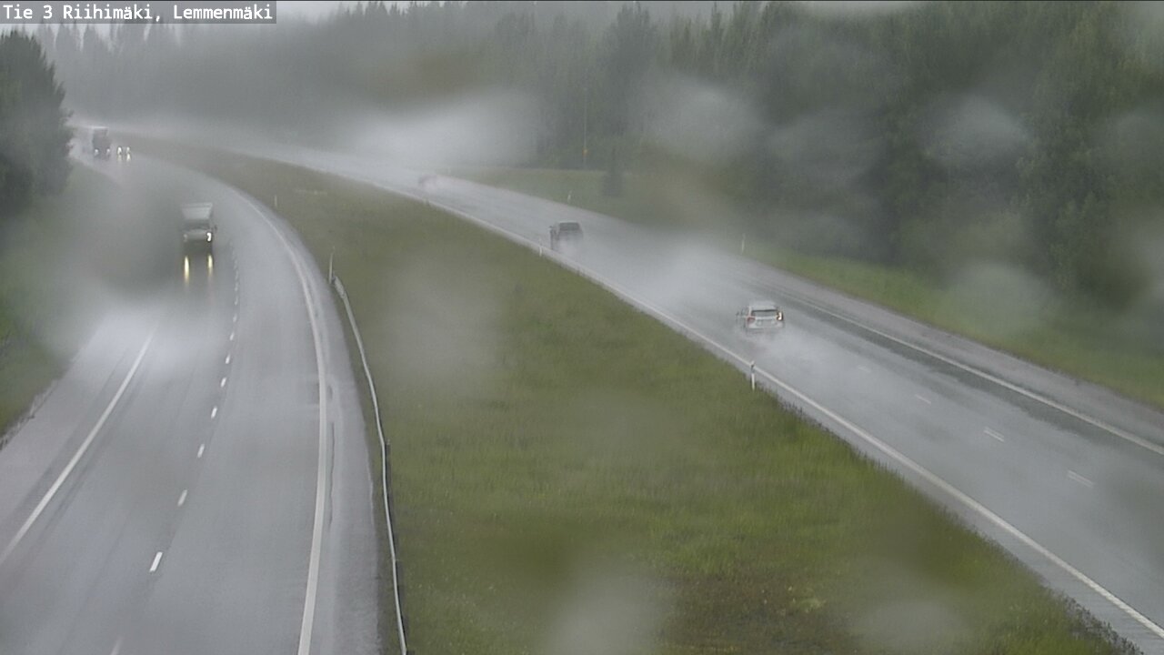 Weather Camera Image Väg 3 Riihimäki, Lemmenmäki, Riihimäki, Kanta-Häme