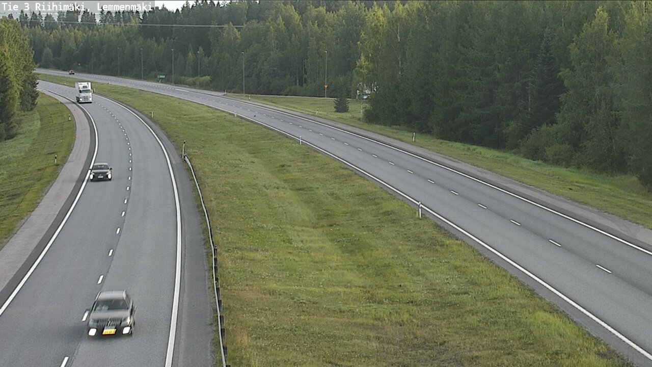 Weather Camera Image Väg 3 Riihimäki, Lemmenmäki, Riihimäki, Kanta-Häme