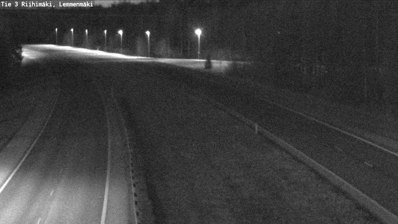 Weather Camera Image Väg 3 Riihimäki, Lemmenmäki, Riihimäki, Kanta-Häme