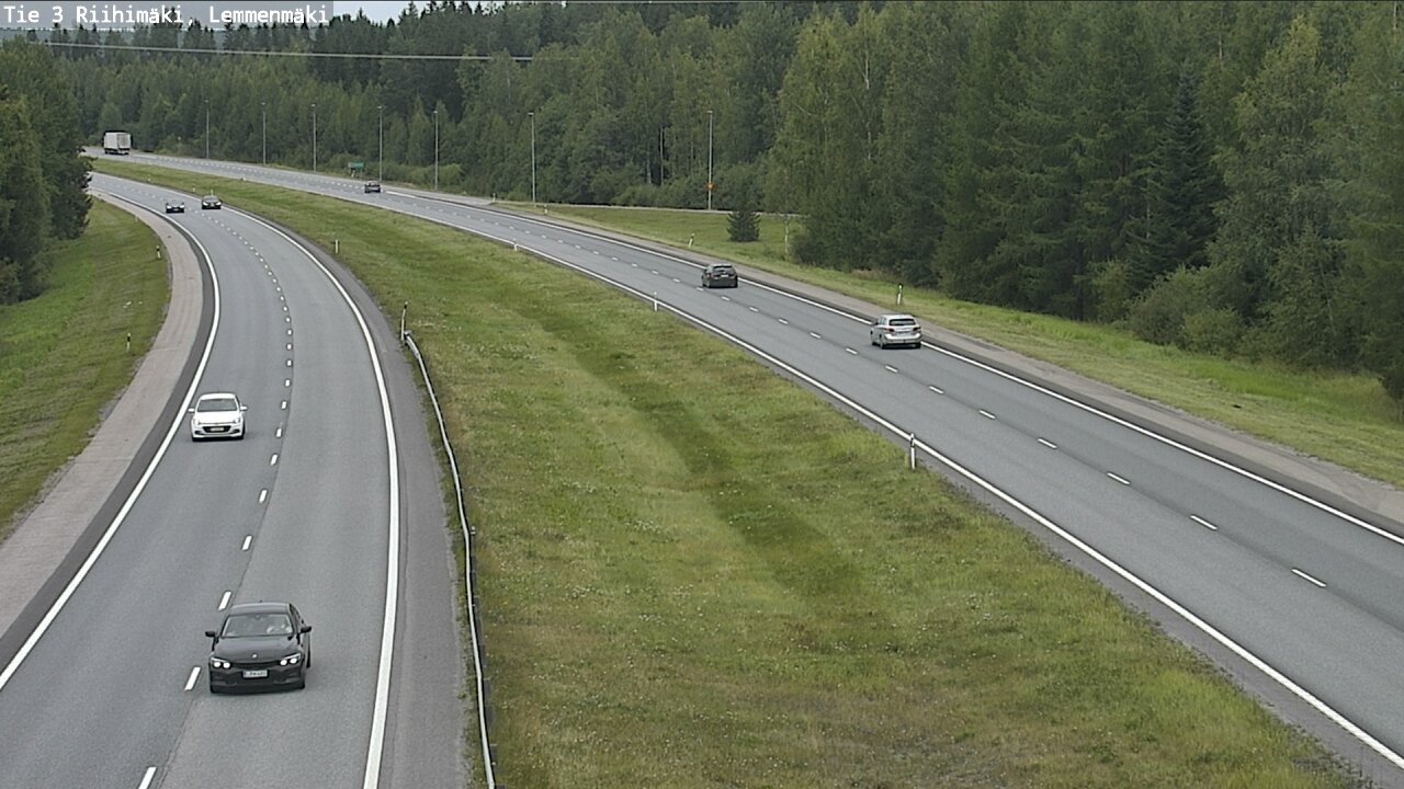 Weather Camera Image Väg 3 Riihimäki, Lemmenmäki, Riihimäki, Kanta-Häme