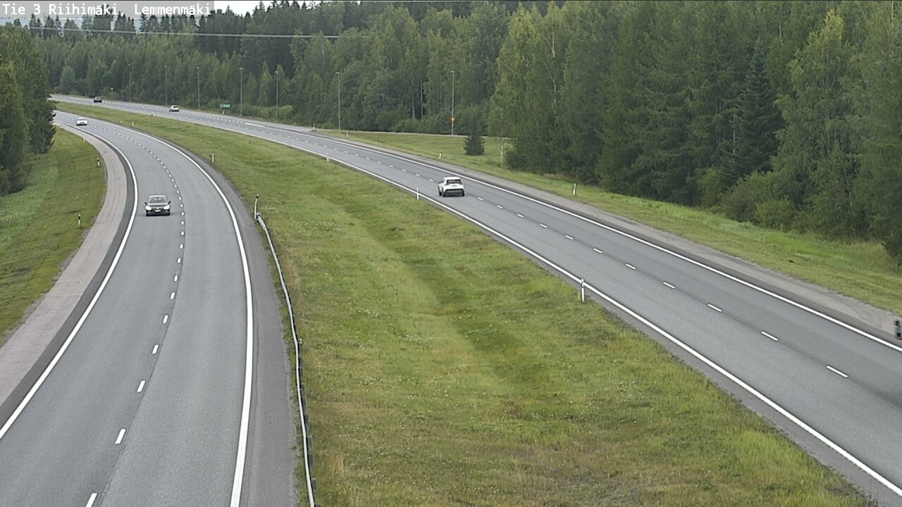 Weather Camera Image Väg 3 Riihimäki, Lemmenmäki, Riihimäki, Kanta-Häme