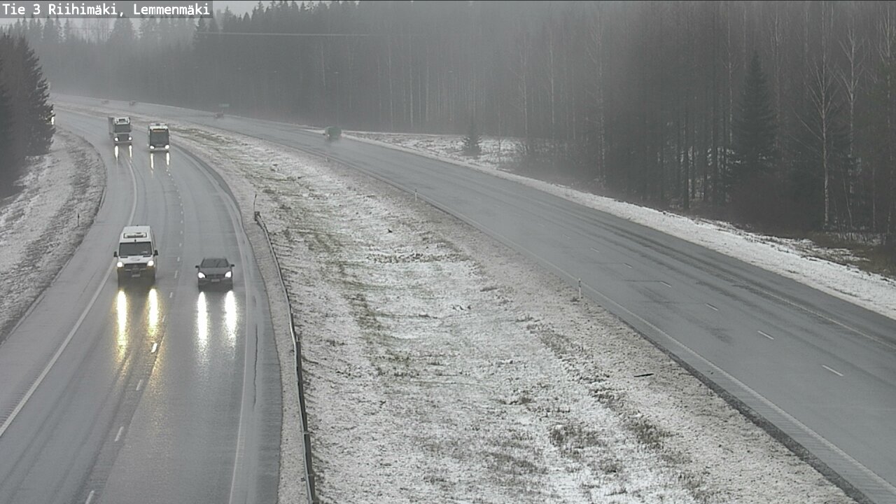 Weather Camera Image Väg 3 Riihimäki, Lemmenmäki, Riihimäki, Kanta-Häme
