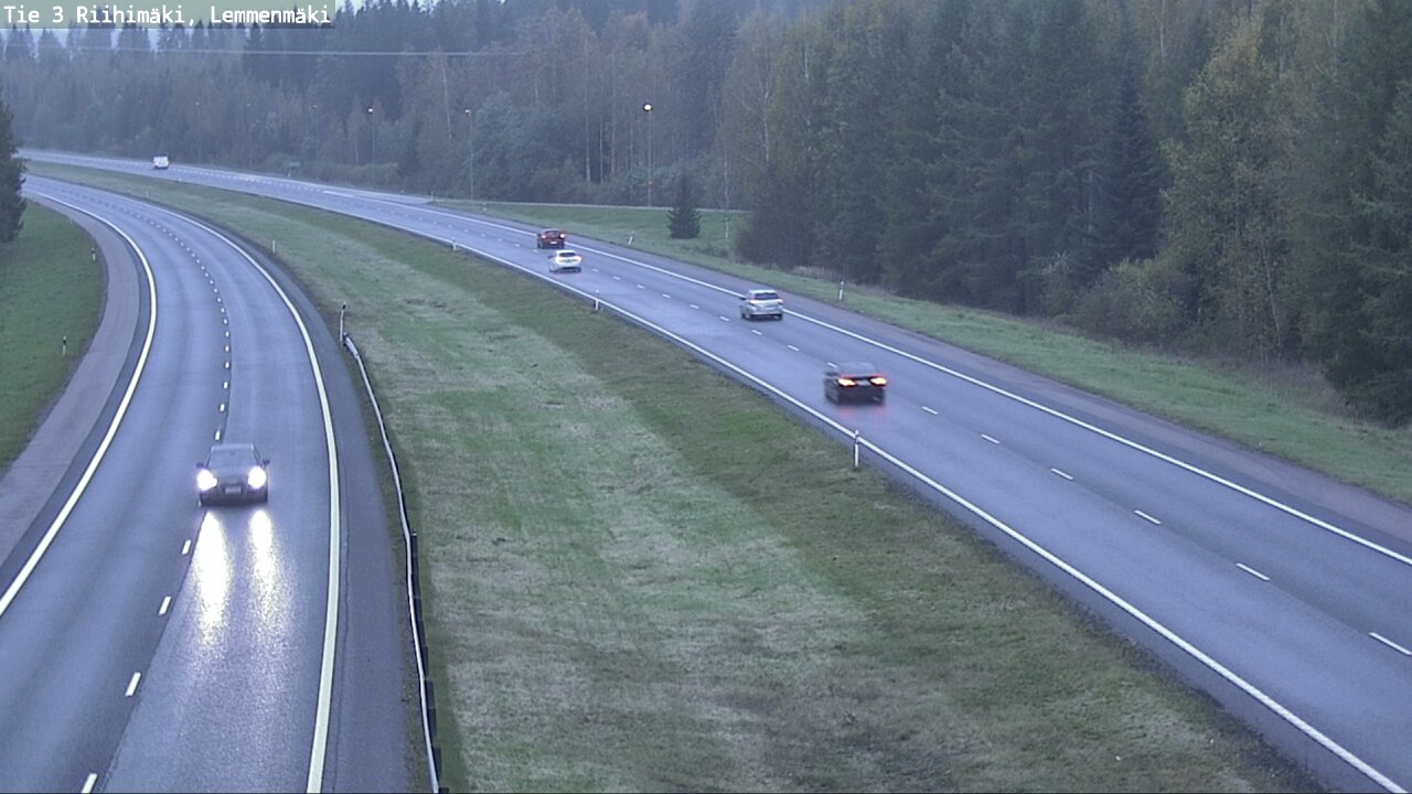 Weather Camera Image Road 3 Riihimäki, Lemmenmäki, Riihimäki, Kanta-Häme