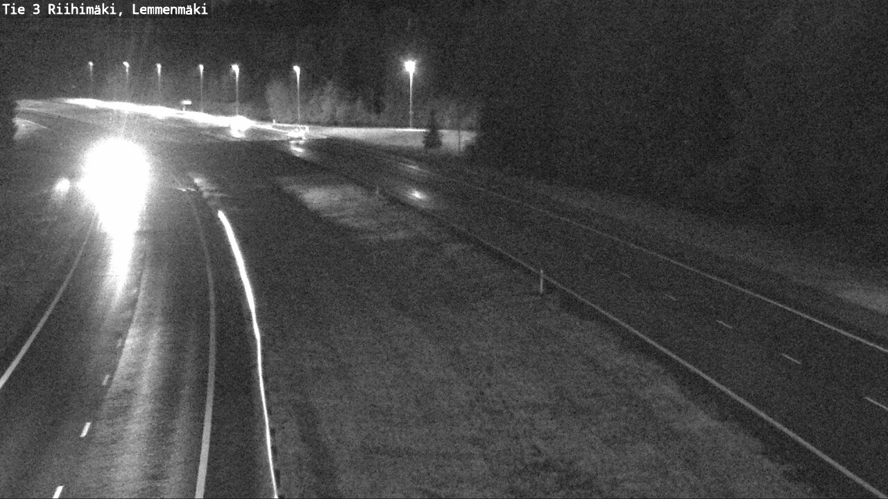 Weather Camera Image Road 3 Riihimäki, Lemmenmäki, Riihimäki, Kanta-Häme
