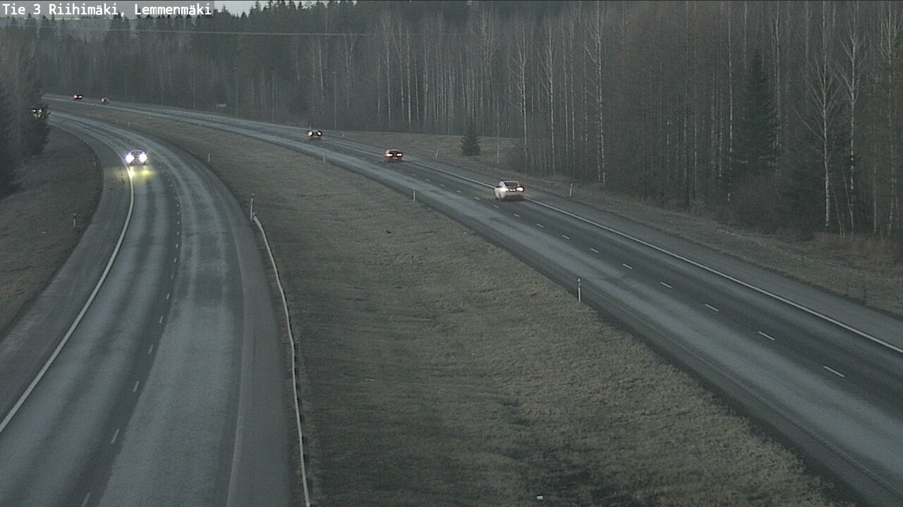 Weather Camera Image Road 3 Riihimäki, Lemmenmäki, Riihimäki, Kanta-Häme