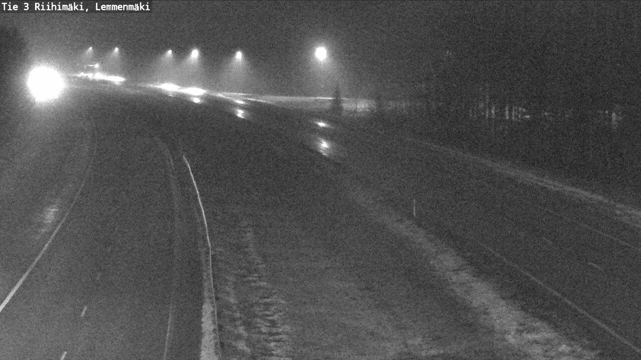 Weather Camera Image Väg 3 Riihimäki, Lemmenmäki, Riihimäki, Kanta-Häme