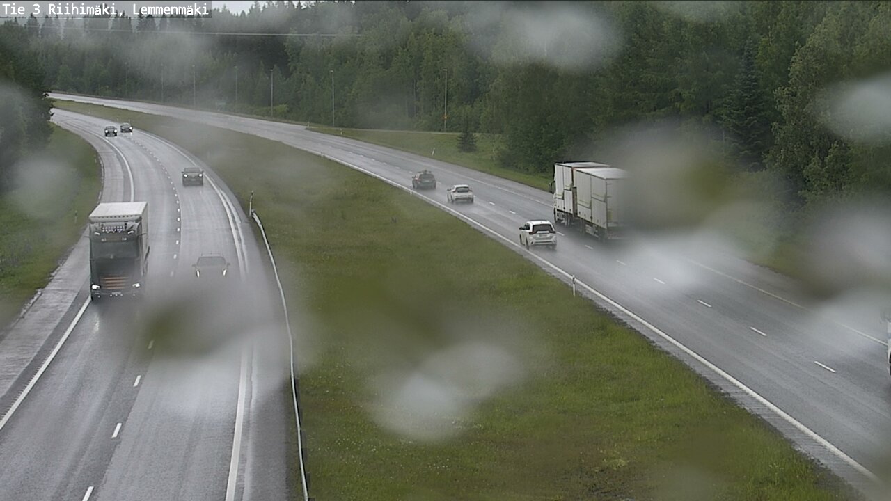 Weather Camera Image Väg 3 Riihimäki, Lemmenmäki, Riihimäki, Kanta-Häme